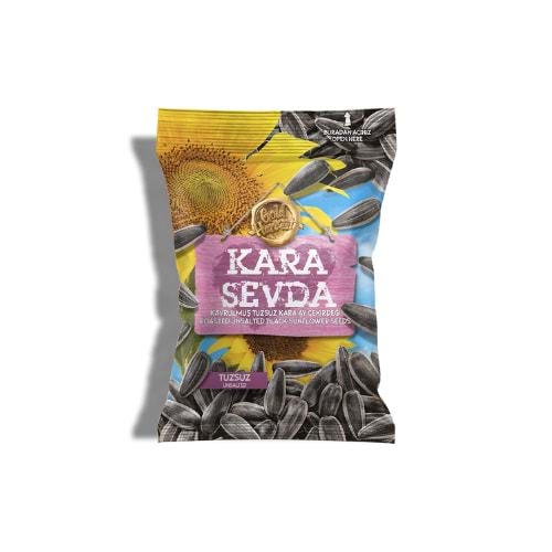 KARA SEVDA TUZSUZ AY ÇEKİRDEĞİ 85GR(KOLİ İÇİ 20)