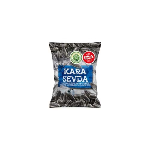 KARA SEVDA BOL TUZLU SİYAH AY ÇEKİRDEĞİ 250GR(KOLİ İÇİ 14)