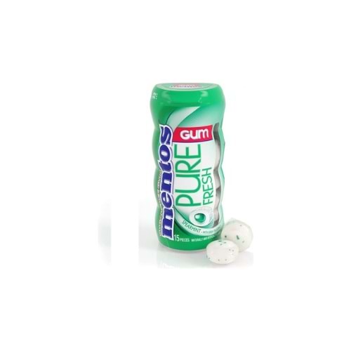 MENTOS PURE YEŞİL NANE 60GR(PAKET İÇİ 4)