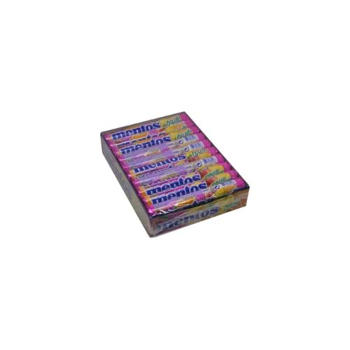 MENTOS STK MEYVE(PAKET İÇİ 20)