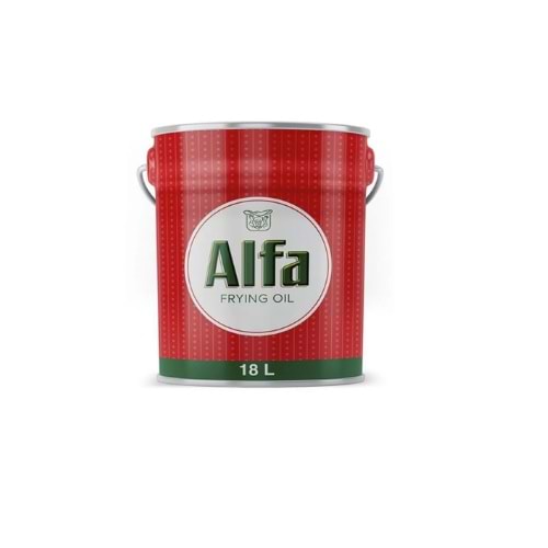 ALFA KIZARTMA YAĞI 18 LT TENEKE
