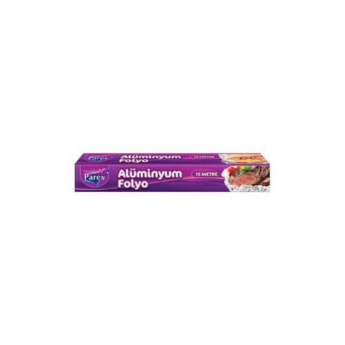 PAREX ALÜMİNYUM FOLYO 15 M (KOLİ İÇİ 24 AD)
