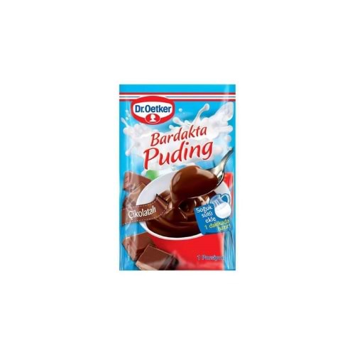 DR.OETKER BARDAKTA PUDİNG 35GR ÇİKOLATALI (KOLİ İÇİ 12)