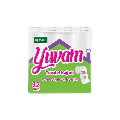KOMİLİ YUVAM TUVALET KAĞIDI 32 Lİ 2 KATLI
