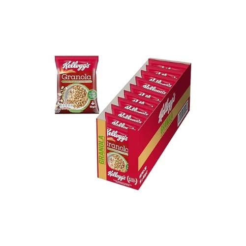 KELLOGS GRANOLA BEYAZ ÇİK.A.FIST. 60GR(KOLİ İÇİ 10 AD)