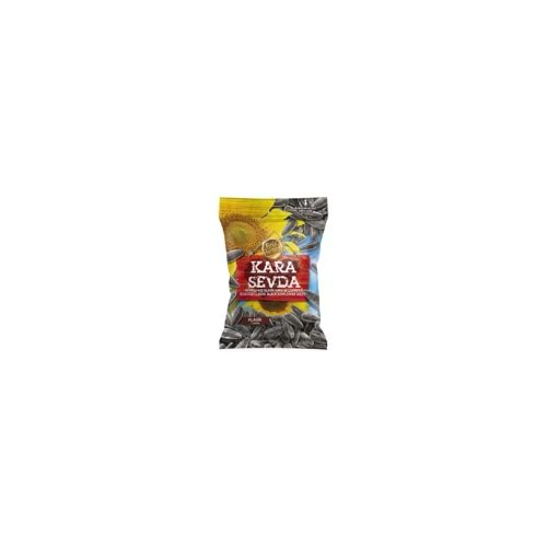 KARA SEVDA KLASİK TUZLU SİYAH AY ÇEKİRDEĞİ 135GR