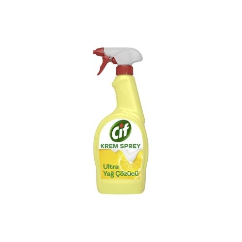 CİF KREM SPREY LİMON 750 ML (KOLİ İÇİ 12 AD)