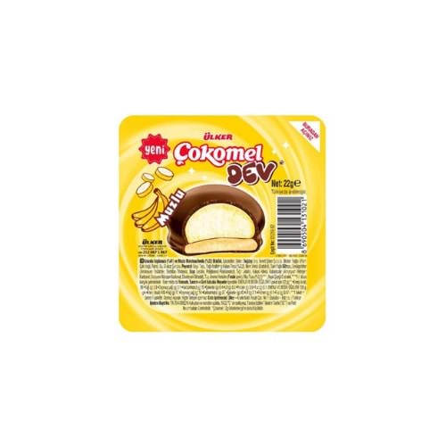 ÇOKOMEL DEV MUZLU 22GR(KOLİ İÇİ 36)