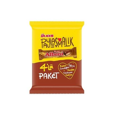ALBENİ ÇİKOLATA 4 X 40 GR