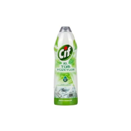 CİF JEL TÜM YÜZEYLER 750ML BAHAR FERAHLIĞI(KOLİ İÇİ 16)
