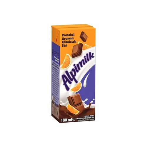 ALPİMİLK PORTAKAL-ÇİKOLATALI SÜT 180ML