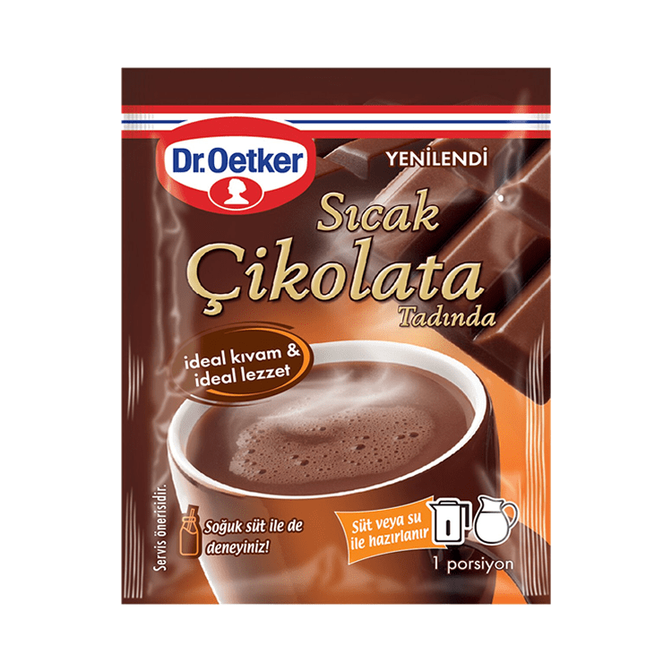 Dr.Oetker Sıcak Çikolata Tadında 19 Gr 4'lü