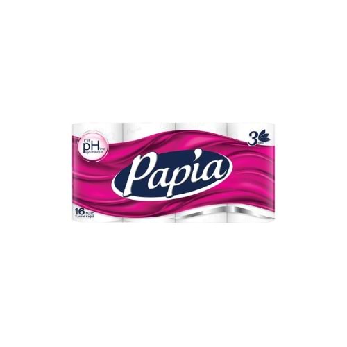 PAPİA TUVALET KAĞIDI 16 LI(KOLİ İÇİ 3 AD)