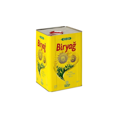 BİRYAĞ AYÇİÇEK YAĞI TENEKE 18 LT