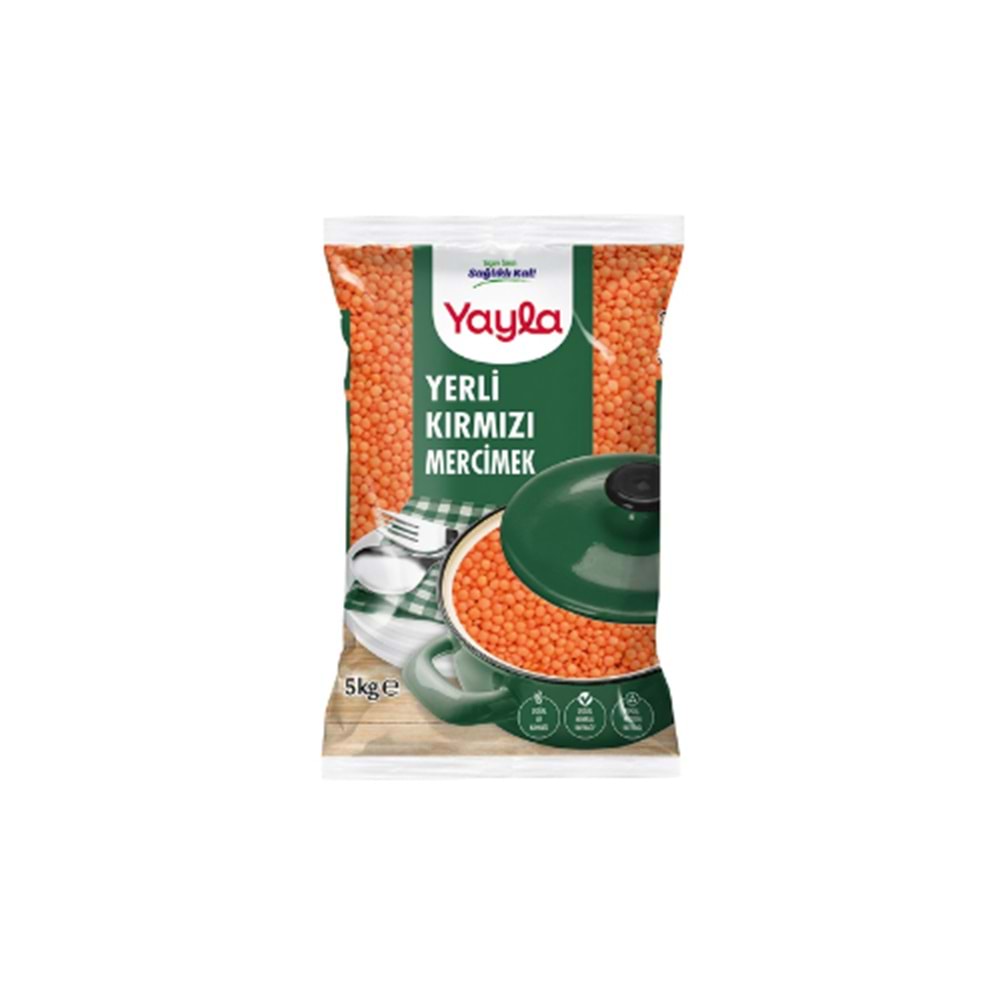 KIRMIZI MERCİMEK ÇV 5 KG