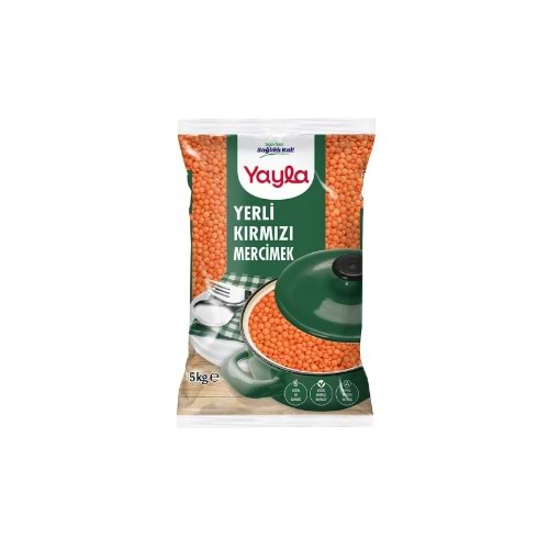 KIRMIZI MERCİMEK ÇV 5 KG