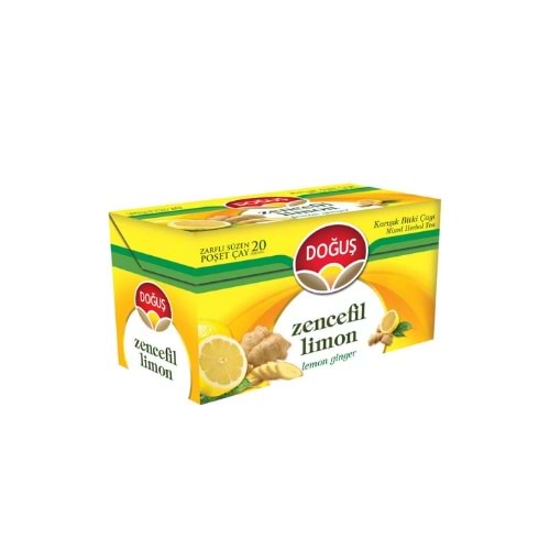 DOĞUŞ ZENCEFİL LİMON ÇAYI 20 Lİ (KOLİ İÇİ 12 AD)