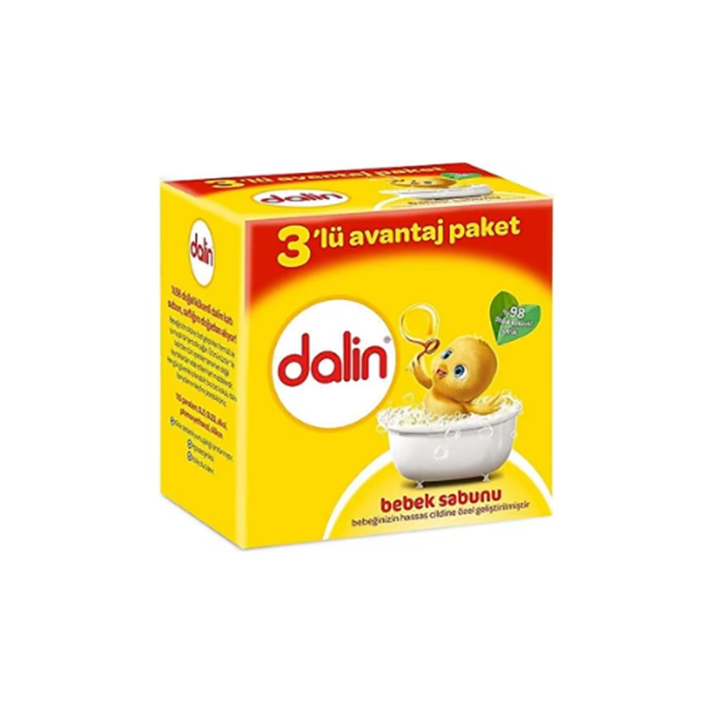 DALİN SABUN KLASİK 3X 100GR