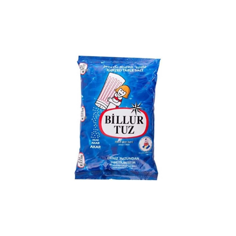 BİLLUR TUZ 750 GR KOLİ 30 AD
