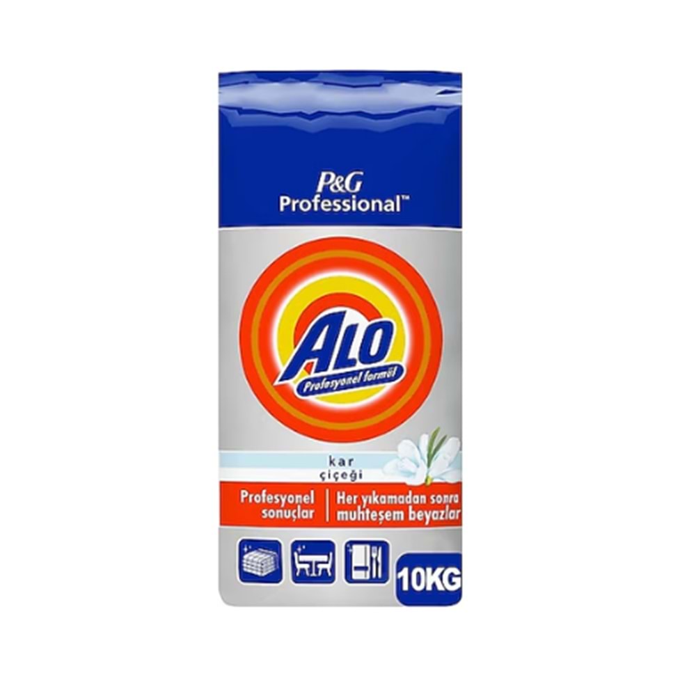 ALOMATİK 10 KG BEYAZ KIR ÇİÇEĞI