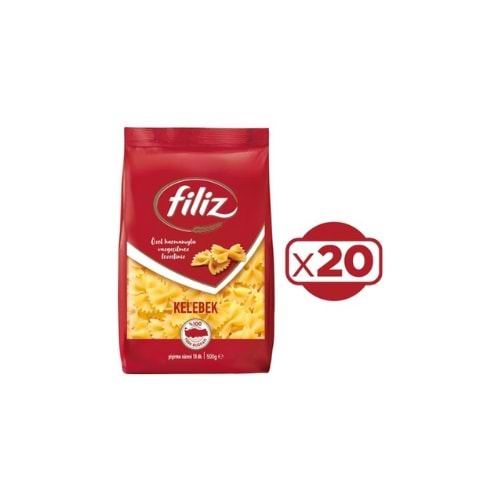 FİLİZ KELEBEK MAK.500GR(KOLİ İÇİ 20)