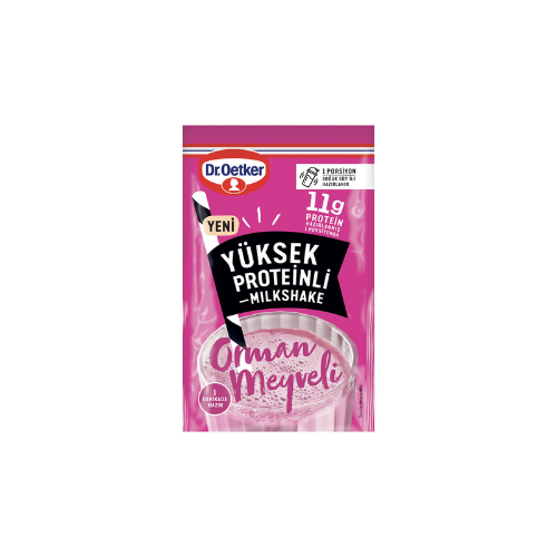 DR.MİLKSHAKE YÜKSEK PROTEİNLİ ORMAN MEYVELİ 15 GR