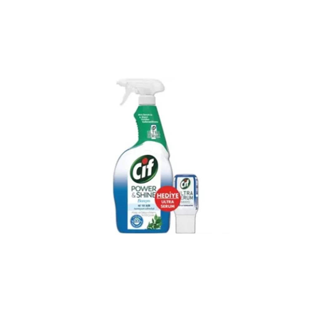 CİF BANYO 750ML+SERUM BANYO 820 ML(IKOLİ İÇİ 9)