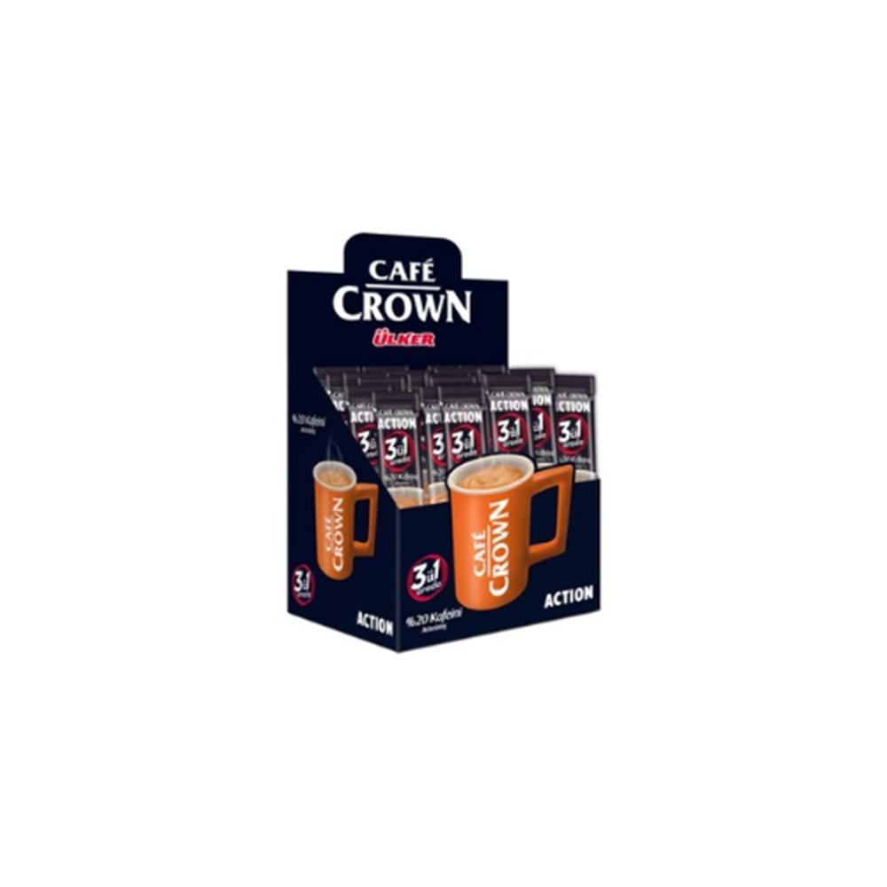 CAFE CROWN 3+1 ACTION 17 GR PAKET İÇİ 24 AD