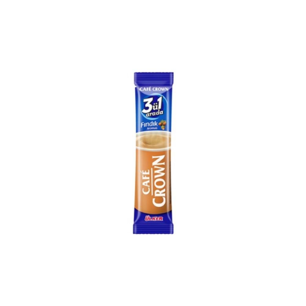 CAFE CROWN 3+1 FINDIK 17 GR PAKET İÇİ 40 AD