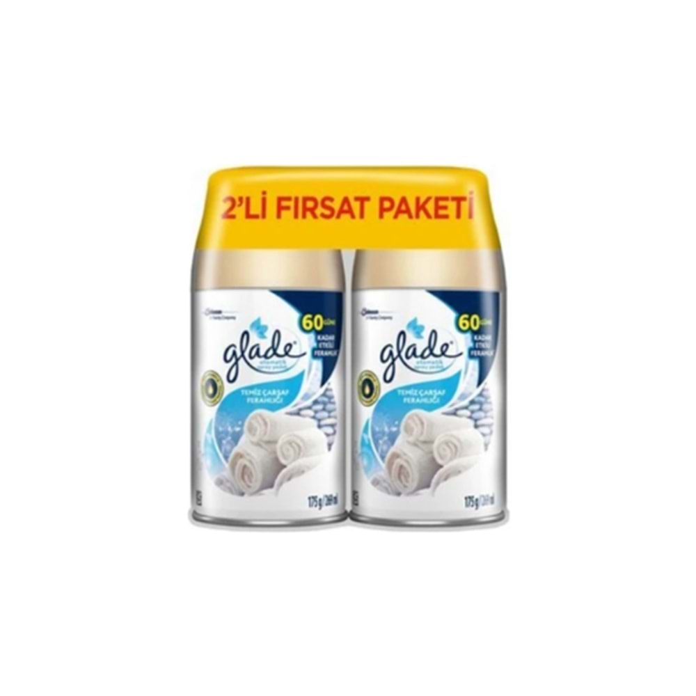 GLADE ÇİÇEK VANİLYA YEDEK 2Lİ 2*175 GR