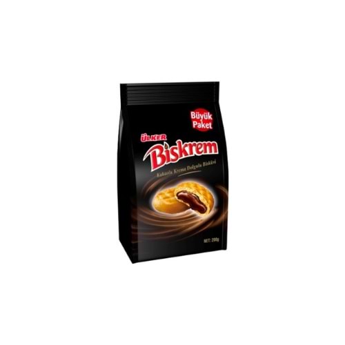 BİSKREM POŞET KAKAOLU 200 GR (KOLİ İÇİ 12 AD)