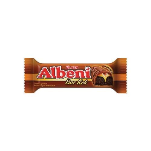 ALBENİ KEK ÇİKOLATA KAPLI 43,GR (PAKET İÇİ 18 AD)