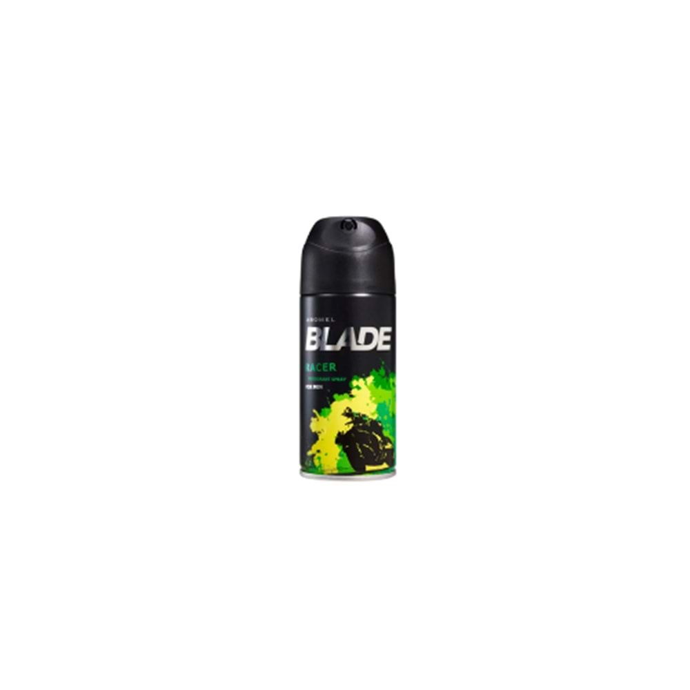 BLADE DEO 150 ML BLACK ALPHA 6 AD X 4 PK