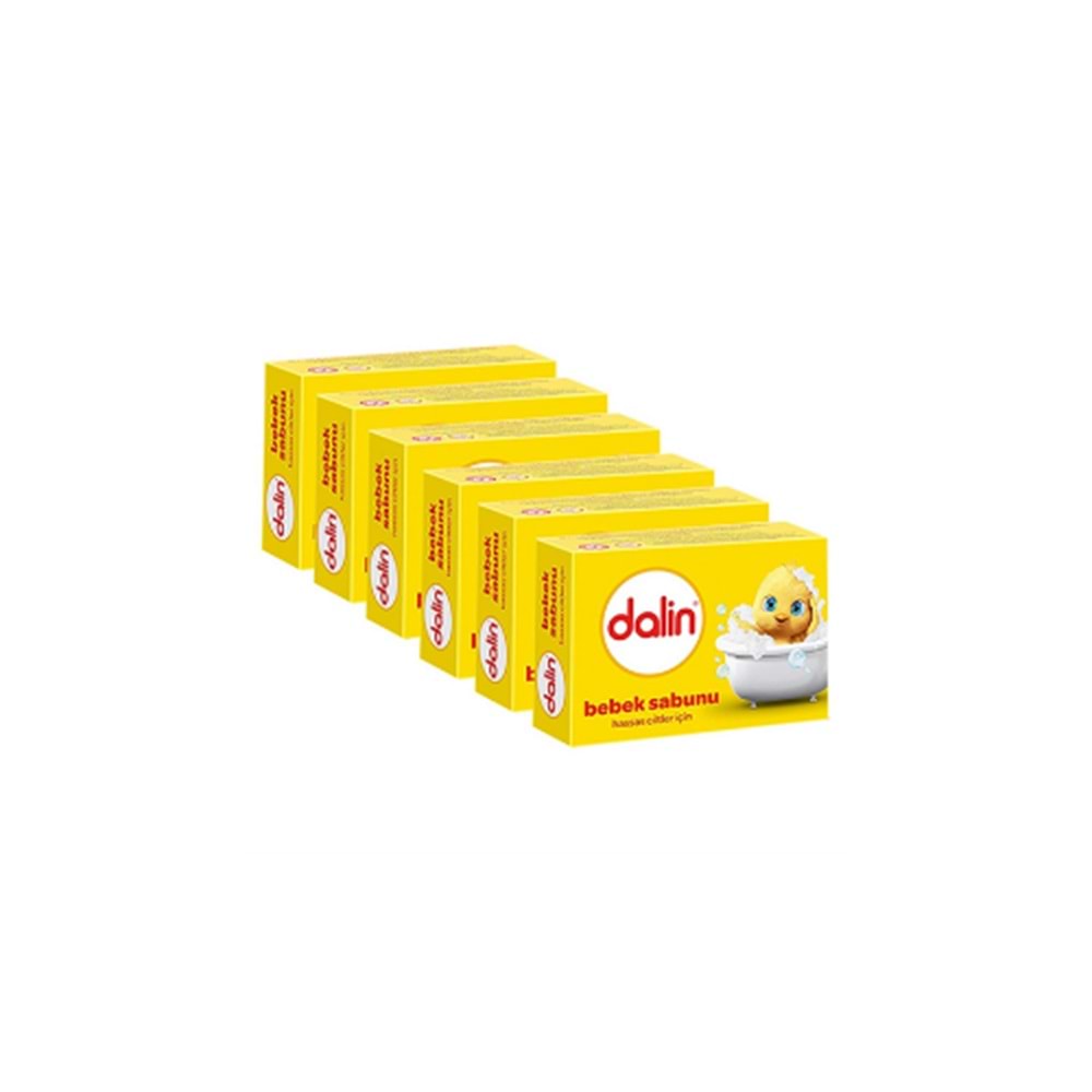 DALİN BEBEK SABUNU KLSK 100 GR(KOLİ İÇİ 6 AD)