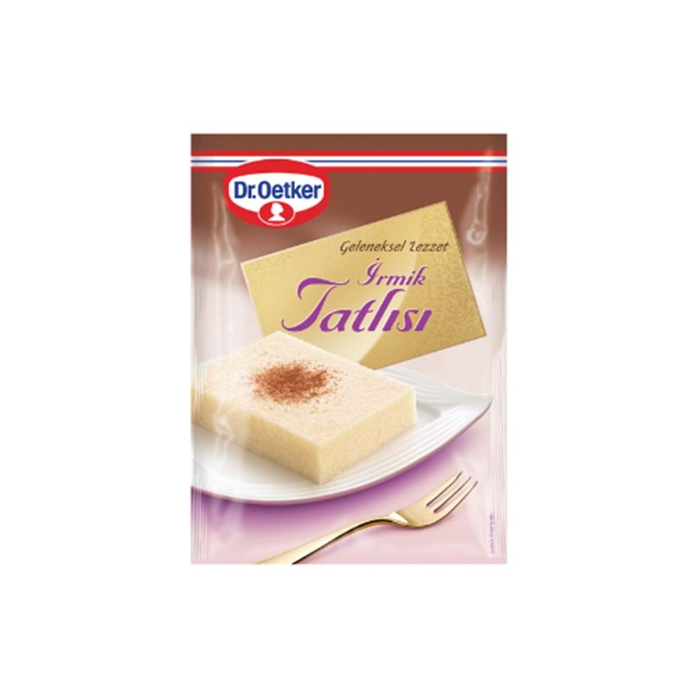 DR. İRMİK TATLISI 162 GR (PAKET İÇİ 24 AD)