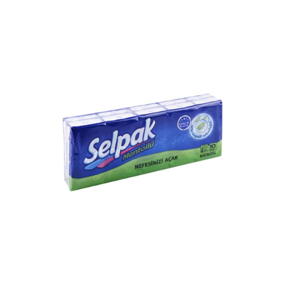 SELPAK MENDİL MENTOLLÜ 10 AD