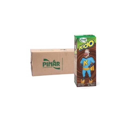 PINAR KİDO KAKAOLU SÜT 180 ML( KOLİ İÇİ 27 AD)