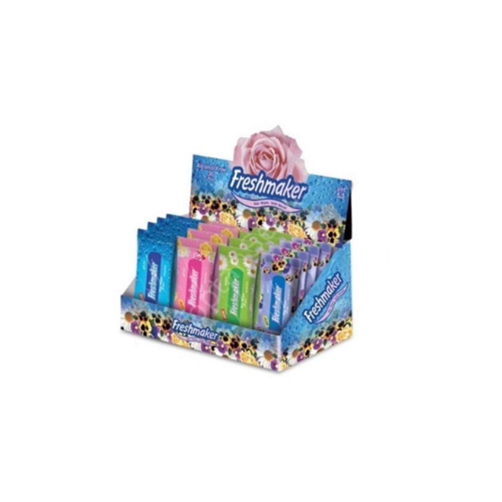 FRESHMAKER ISLAK CEP MENDİLİ (KOLİ İÇİ 36 AD)