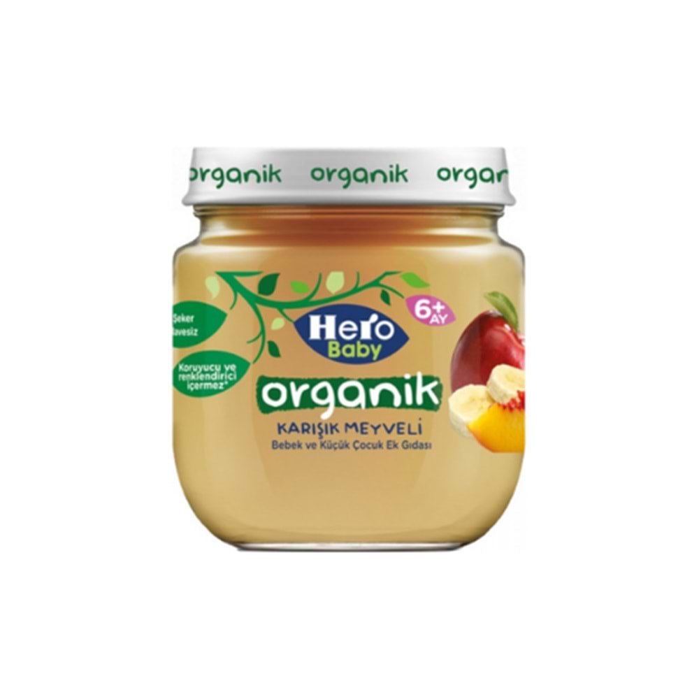 HERO ORGANİK KARIŞIK MEY.120 GR (KOLİ İÇİ 6)