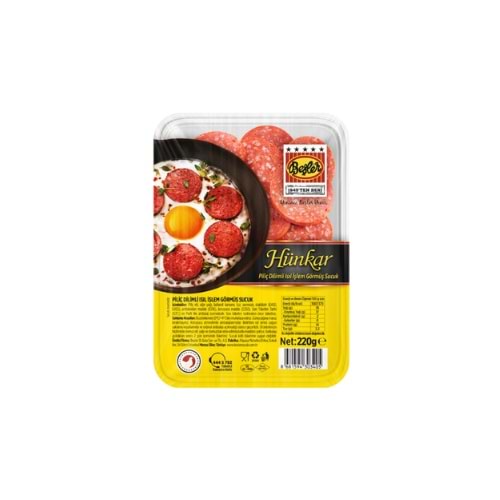 BEŞLER HÜNKAR DİL SUCUK 220 GR