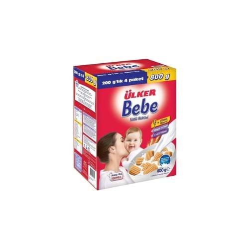 BEBE BİSKÜVİ 4X200 GR(KOLİ İÇİ 4 AD)