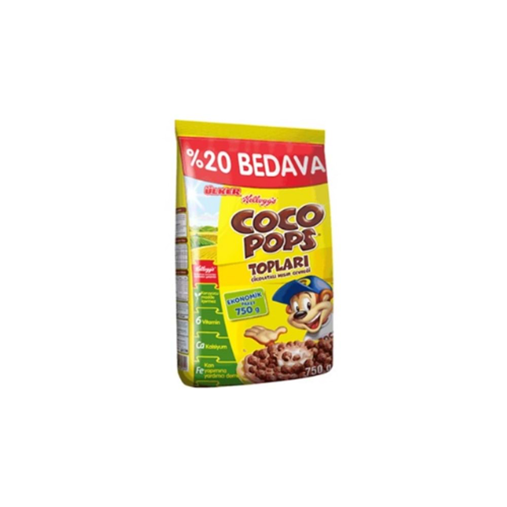 COCOPOPS TOPLARI 700 GR(KOLİ İÇİ 12 AD)