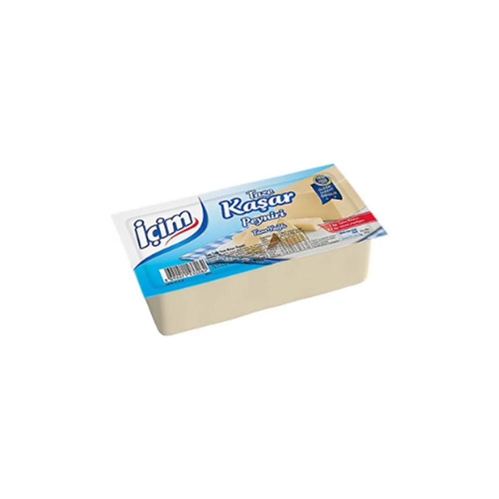 İÇİM KAŞAR PEYNİRİ 600 GR(KOLİ İÇİ 12 AD)