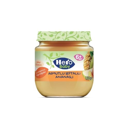 HERO ARMUT ANNS ŞEFTALİ 120GR (KOLİ İÇİ 12)