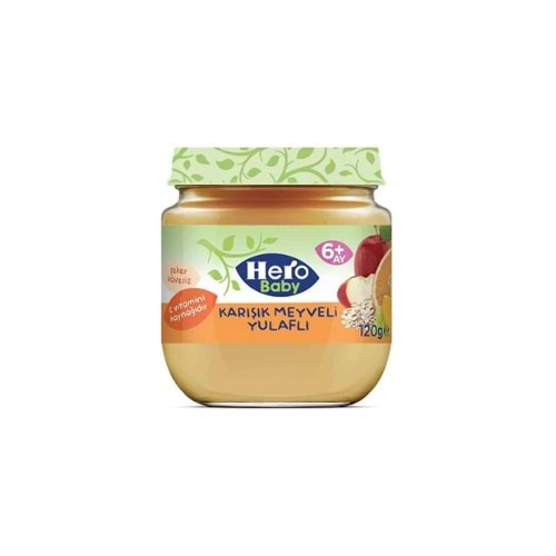 HERO KARIŞIK MEY.YULAF 120 GR (KOLİ İÇİ 12 )