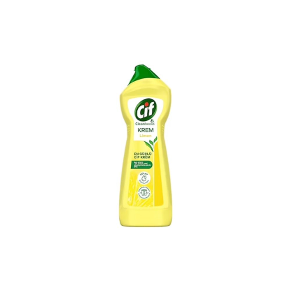 CİF KREM LİMON 750 ML (KOLİ İÇİ 16 AD)