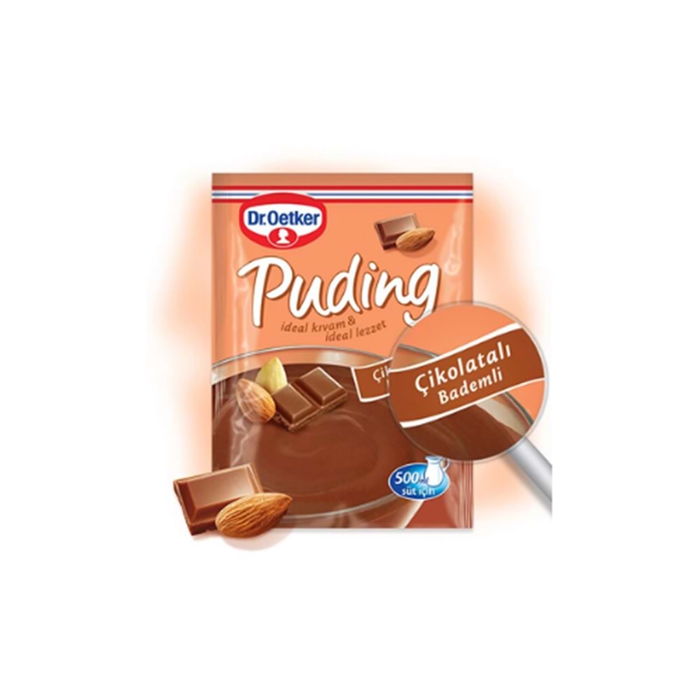 DR.PUDİNG BADEMLİ (PAKET İÇİ 12 AD)