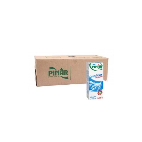 PINAR SÜT YARIM YAĞLI 1/5 (KOLİ İÇİ 27 AD)