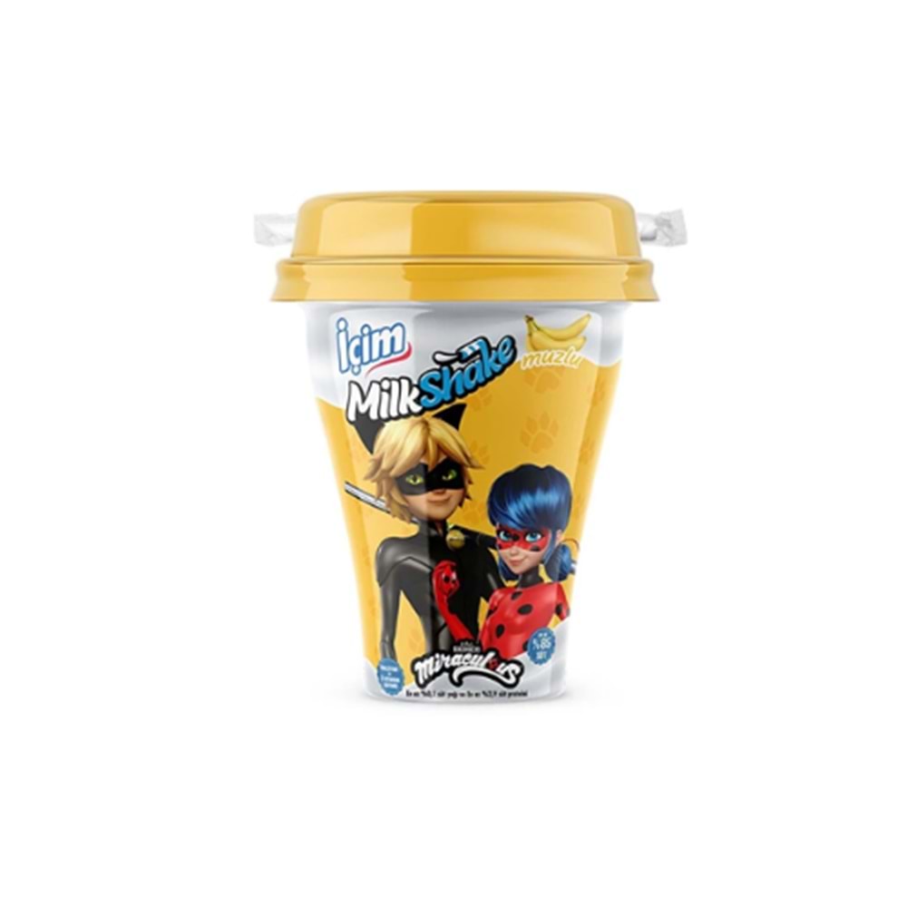 İÇİM MİLKSHAKE MUZ BİSKÜVİ 190 GR