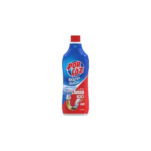 PORÇÖZ LAVABO AÇICI JEL 1 LT (KOLİ 18)
